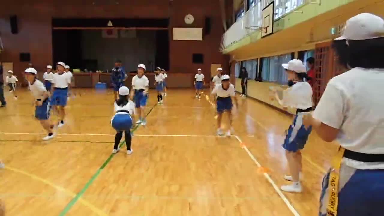 タグラグビー⑥（３～６年生）