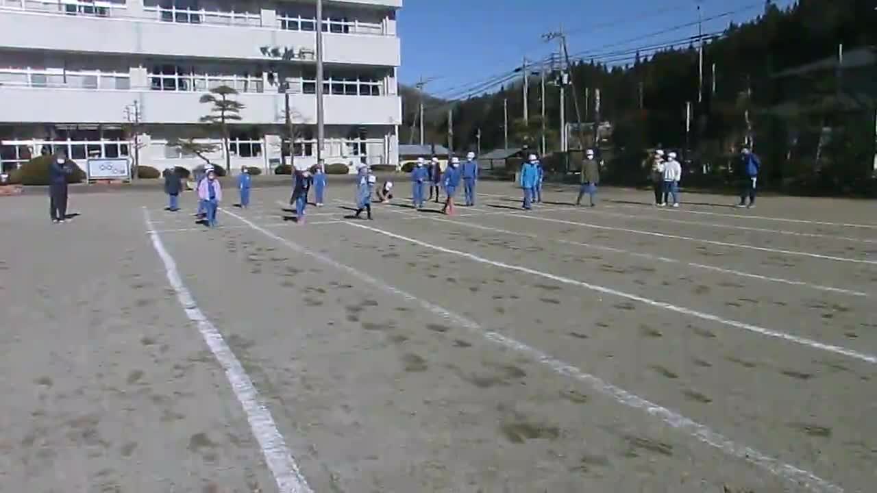 体力つくり（５０ｍ走）③