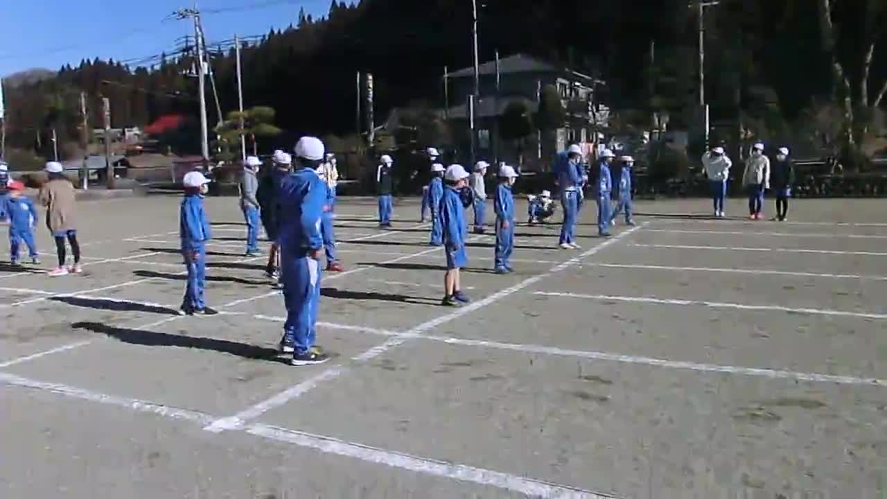 体力つくり（５０ｍ走）①
