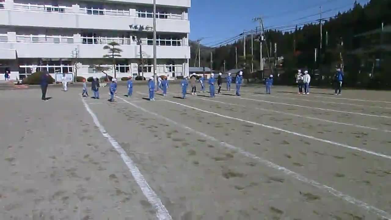 体力つくり（５０ｍ走）④