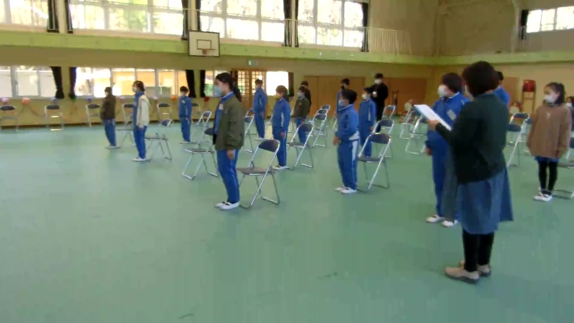 別れの言葉全体練習①