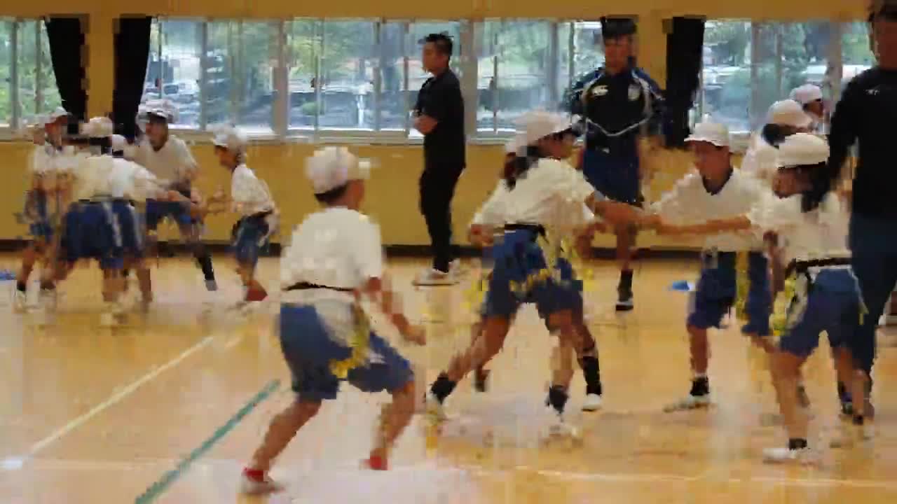 タグラグビー⑤（３～６年生）