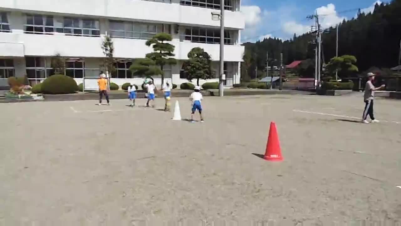 体力つくり（ドリブル）②