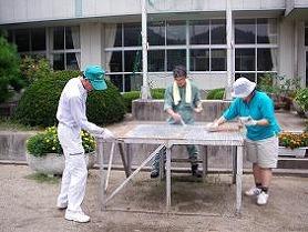 ジャングルジムが新しくなった