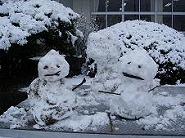 雪遊び