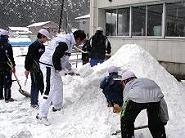 雪遊び