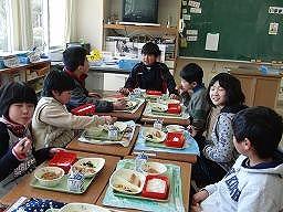 お別れ給食
