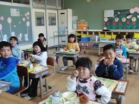 1年生給食