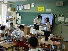授業参観4年