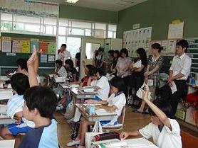 授業参観6年