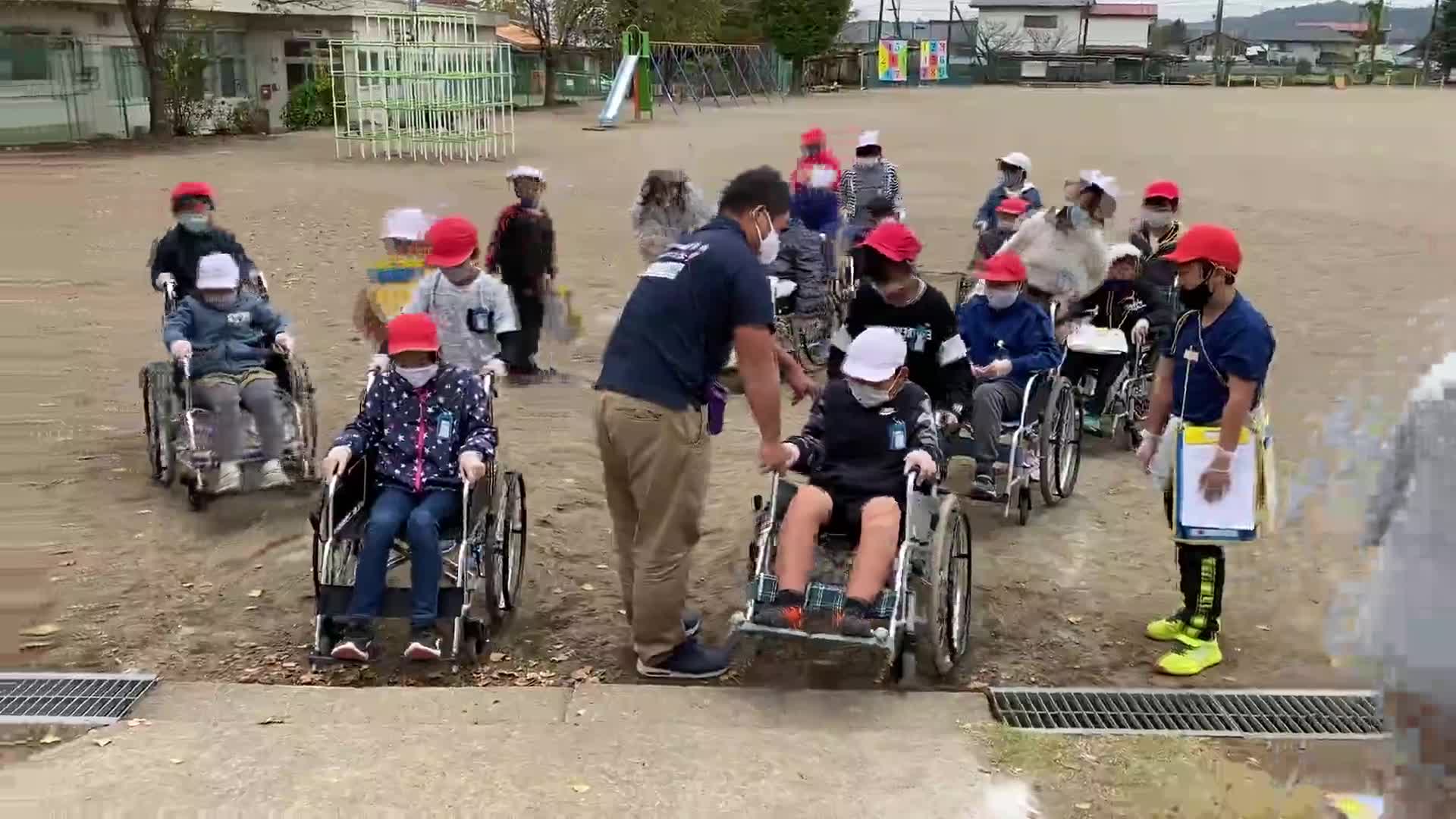 車いす体験