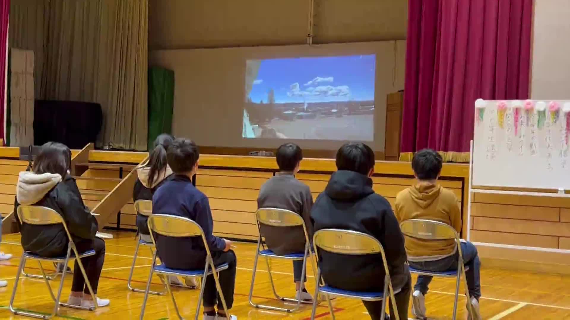 6年生を送る会動画①