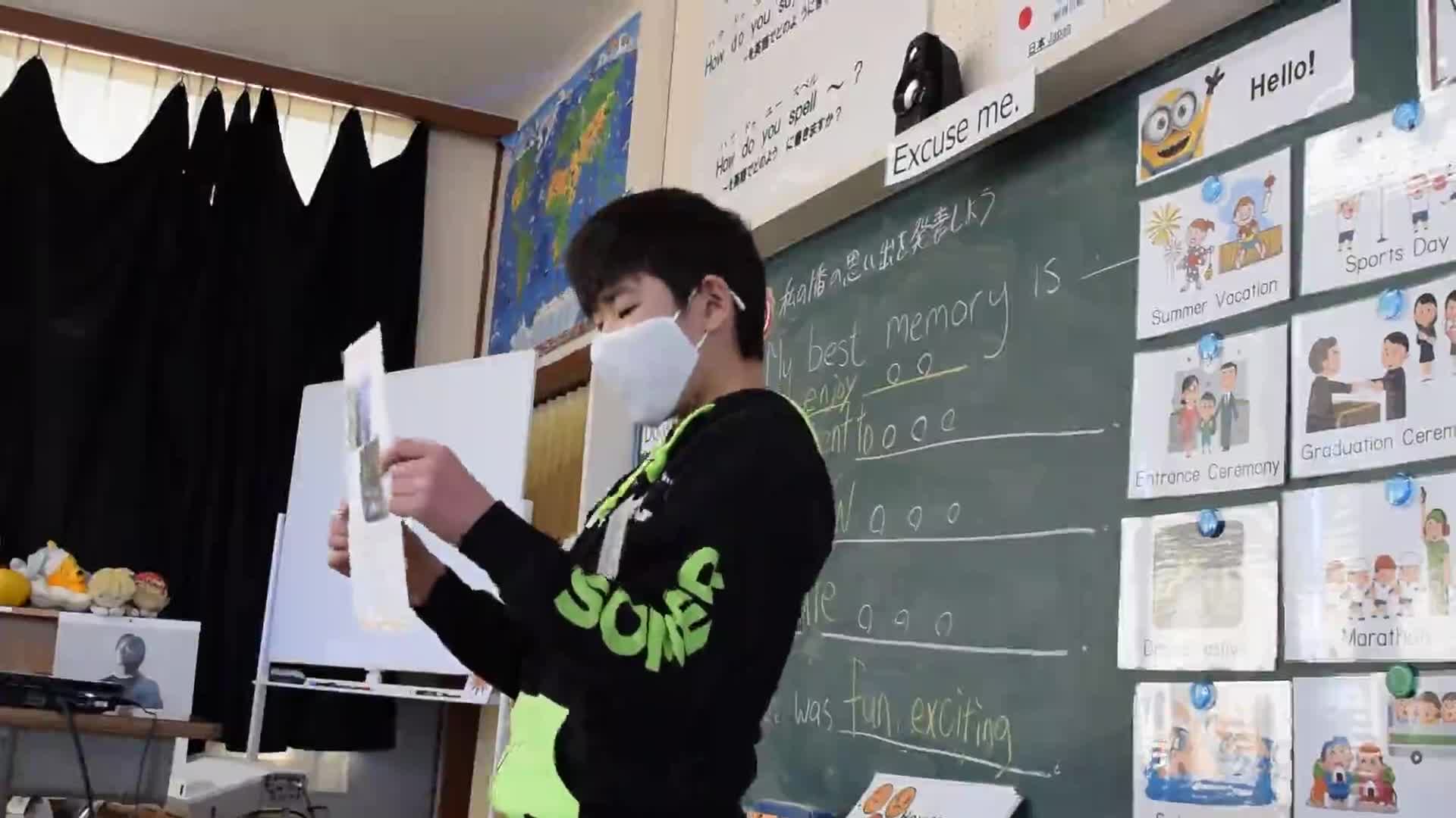 6年2組英語スピーチ②