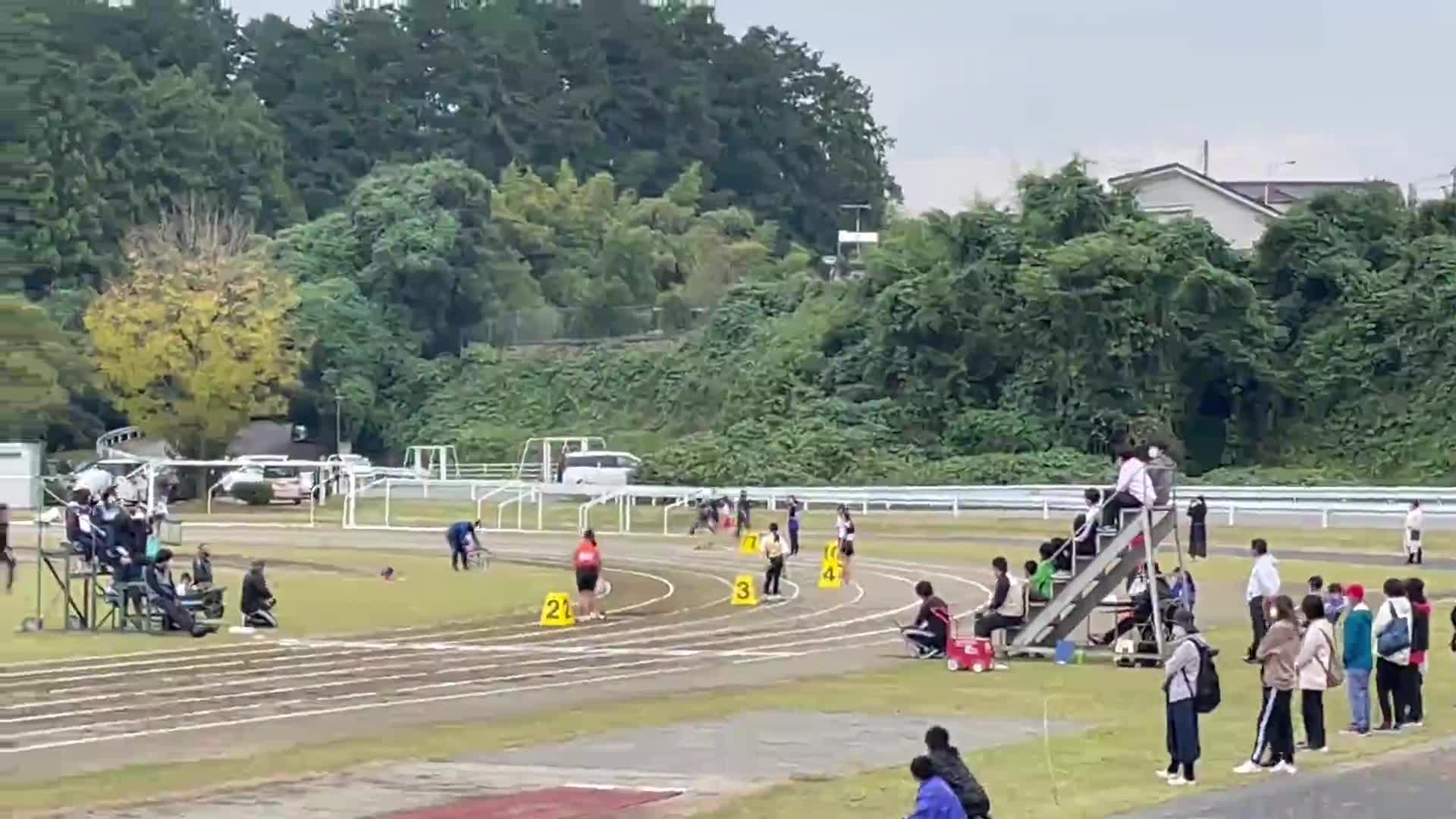 地区陸上競技大会400MR ５年女子決勝