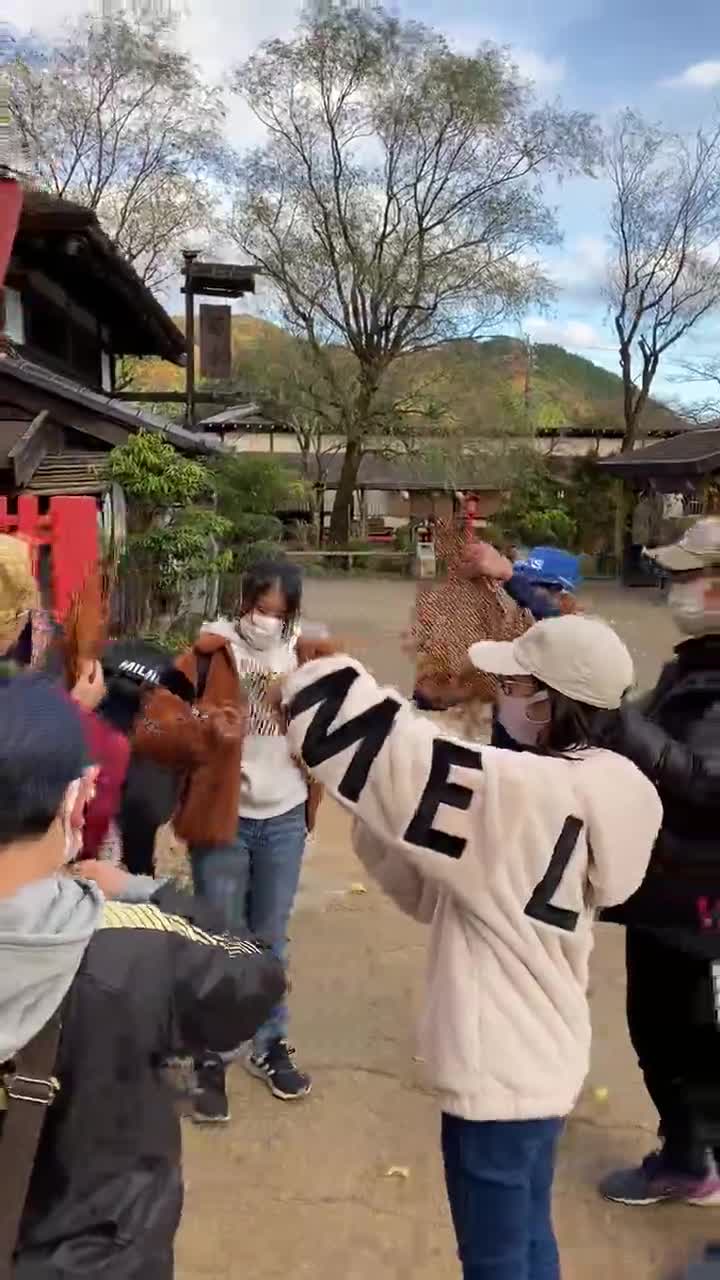 玉すだれ、体験中