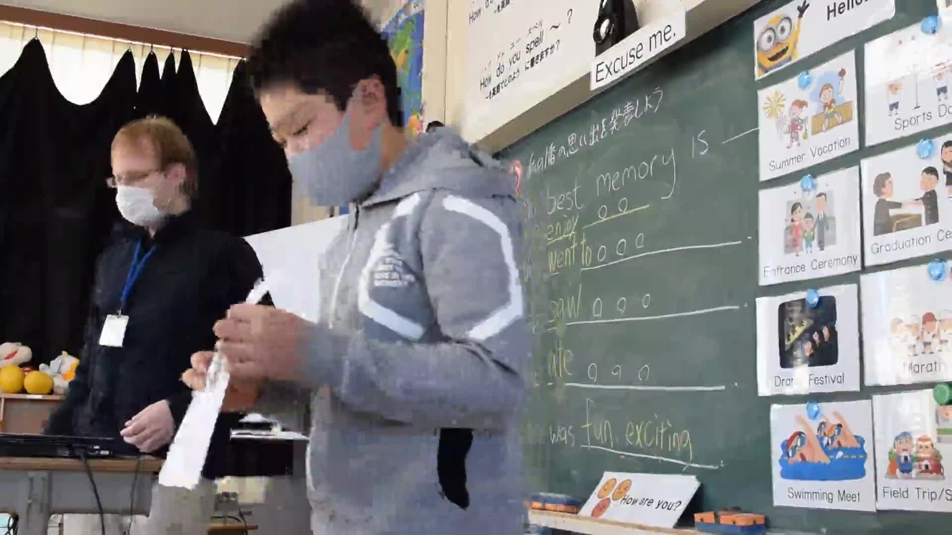 6年2組英語スピーチ③