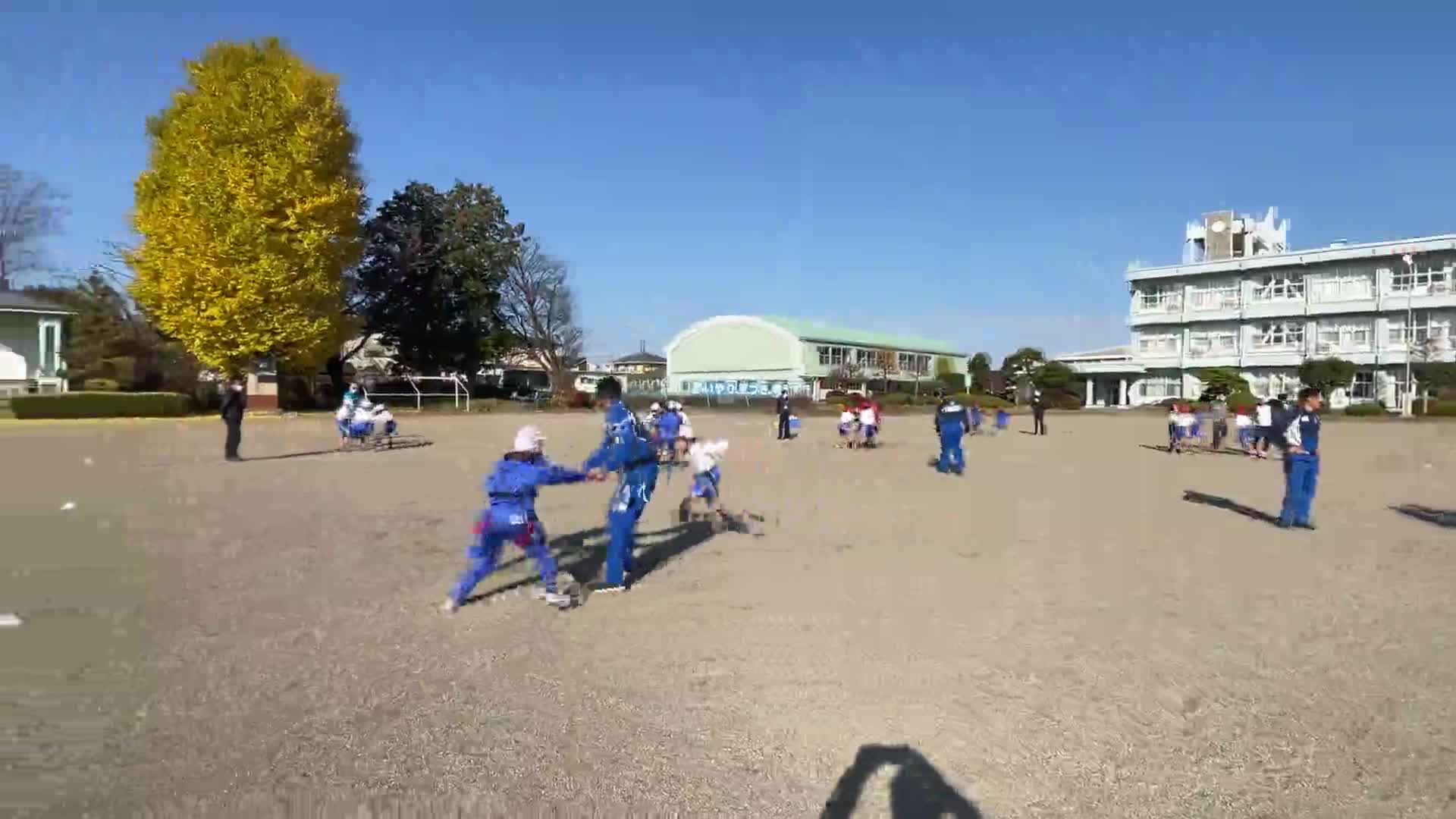 Ｒ５タグラグビー教室（５年生）①