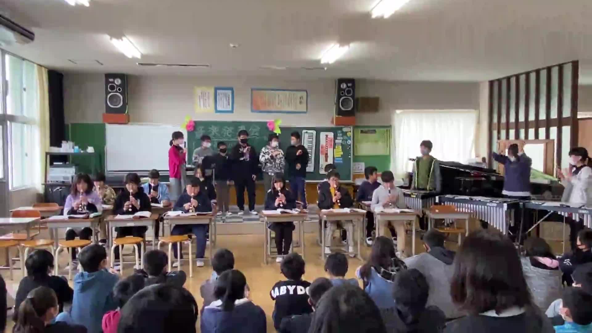 6年生音楽発表会②