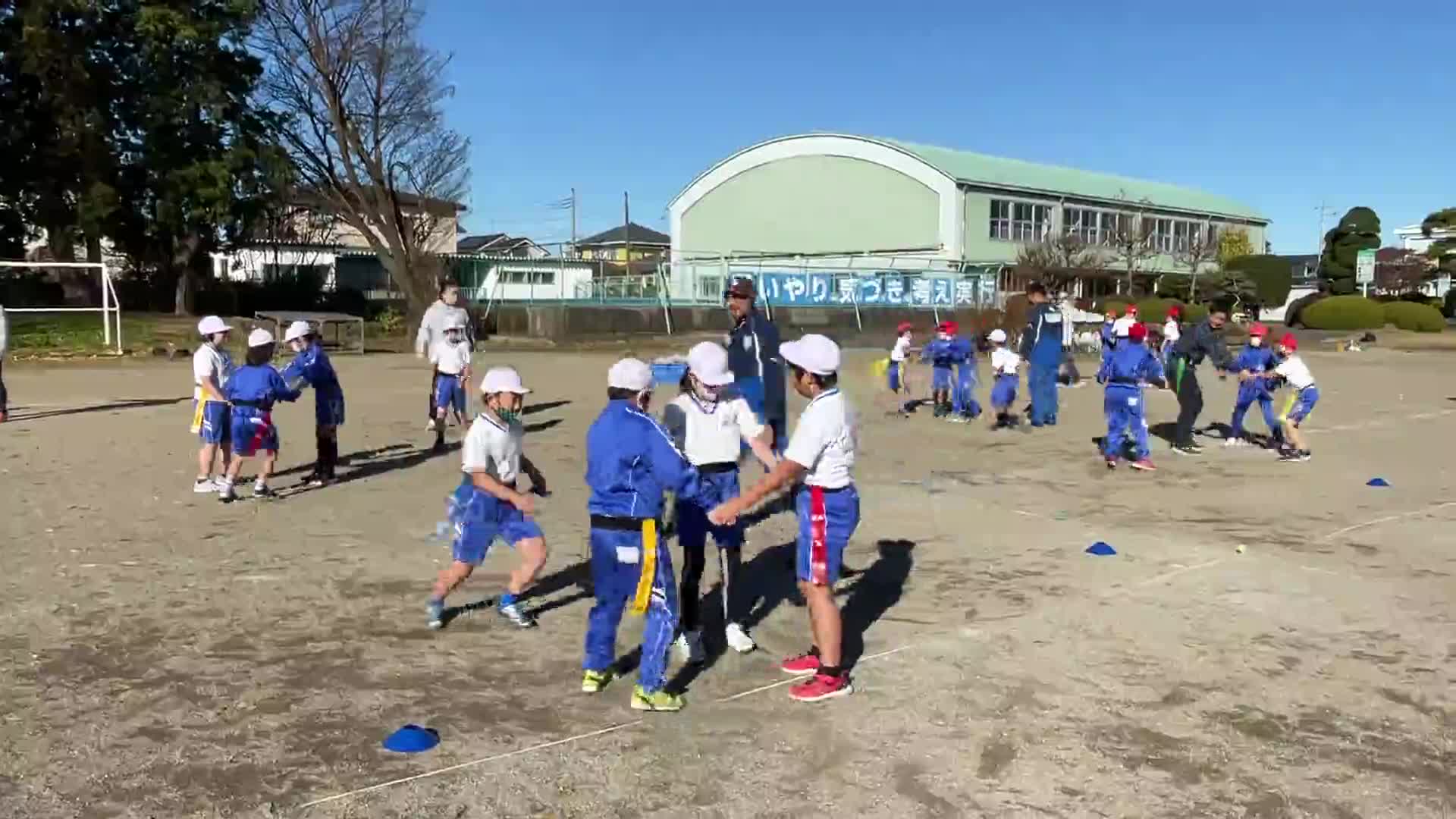 Ｒ５タグラグビー教室（３年生）①
