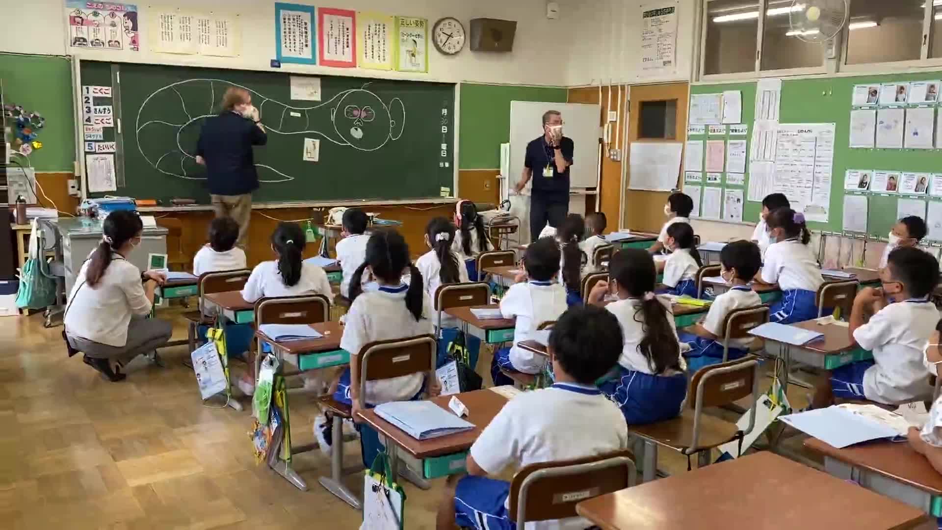 1年1組外国語活動
