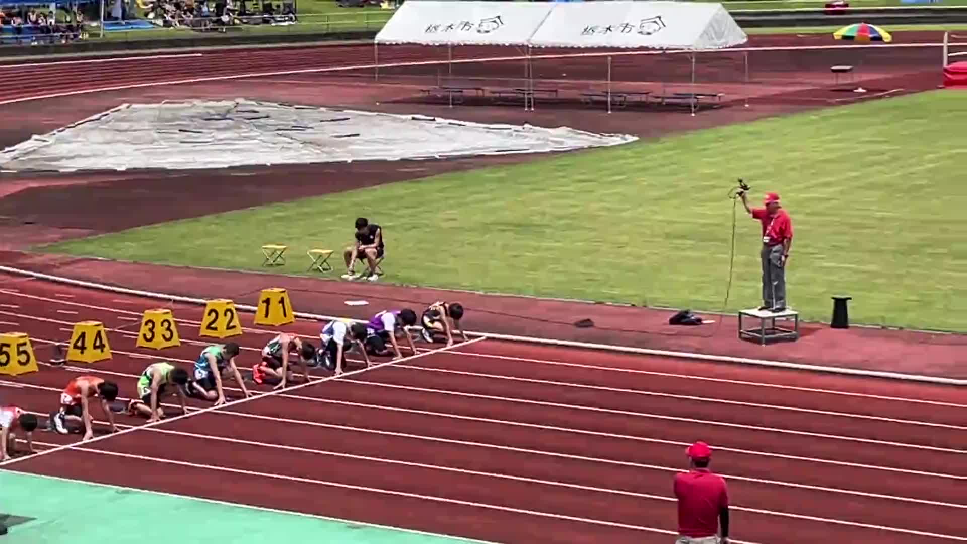 男子コンバインドＡ ８０ｍＨ（2023.6.18）