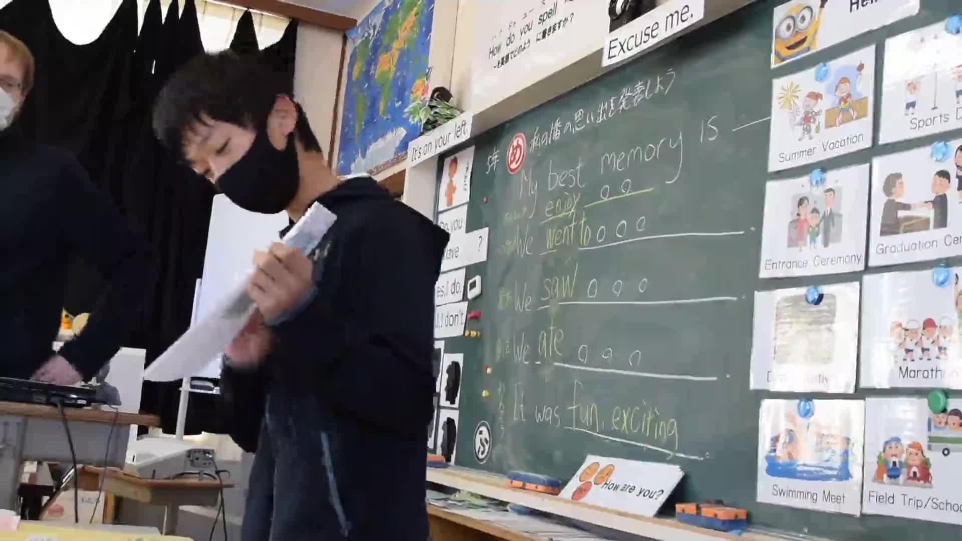 6年2組英語スピーチ①