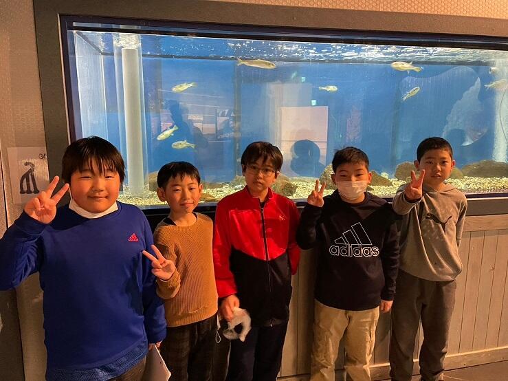 館内探検中です！