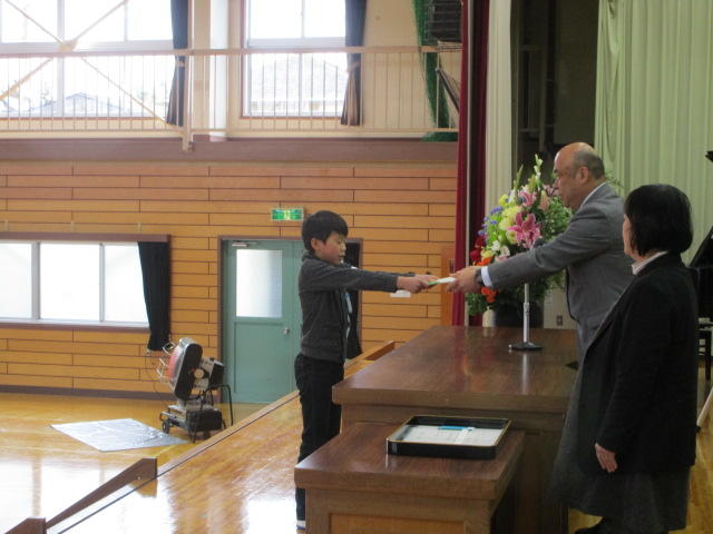 ３年生代表