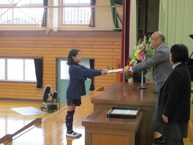 ４年生代表