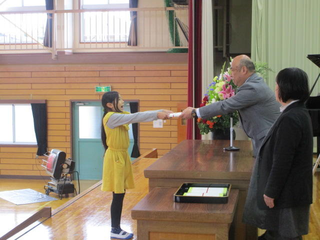 ３年生代表