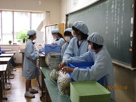 配膳準備