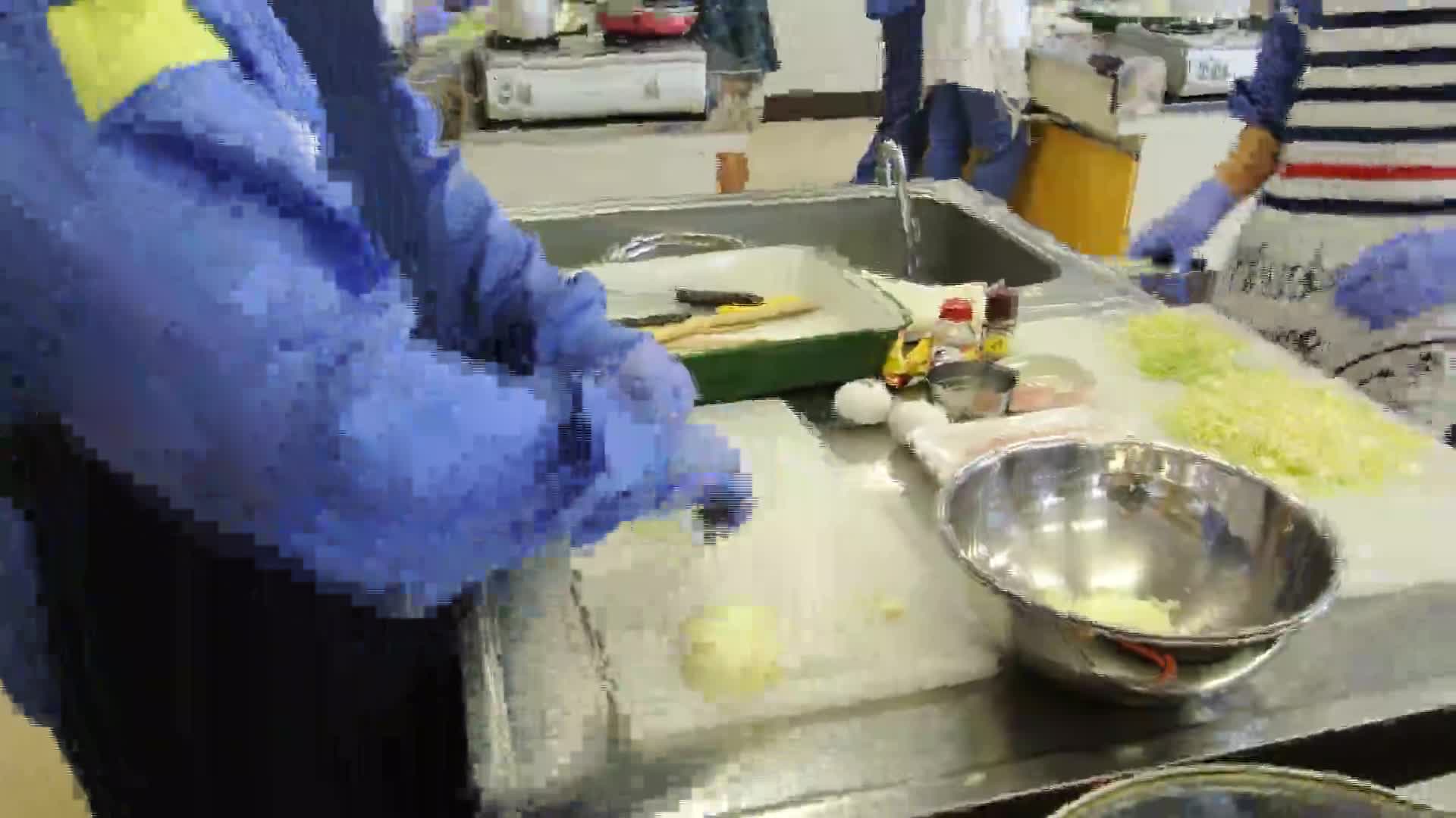 調理実習（１年）③